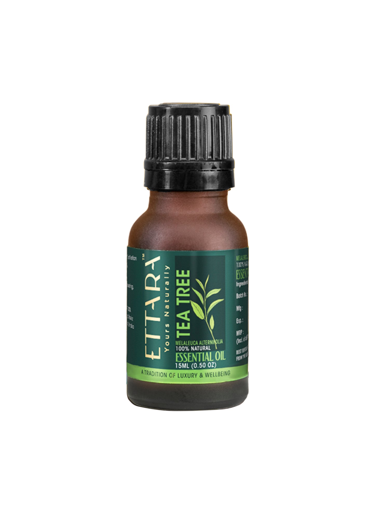 Tea Tree Oil (Melaleuca alternifolia)